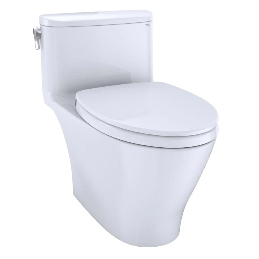 TOTO Nexus One-Piece Elongated 1.28 Gpf Skirted Toilet - Cotton White - Washlet+ Ready