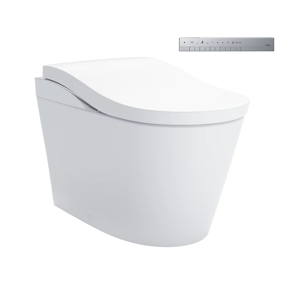 TOTO Neorest LS Dual Flush 1.0 & 0.8 Gpf Integrated Bidet Toilet, Cotton White - MS8732CUMFG#01B, MS8732CUMFG#01N, MS8732CUMFG#01S