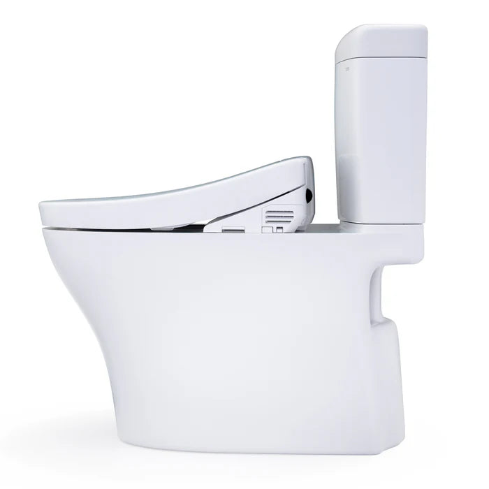 TOTO Aquia IV Cube Washlet+ S5 Two-Piece 1.28 & .9 Gpf