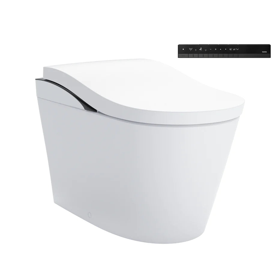 TOTO Neorest LS Dual Flush 1.0 & 0.8 Gpf Integrated Bidet Toilet, Cotton White - MS8732CUMFG#01B, MS8732CUMFG#01N, MS8732CUMFG#01S