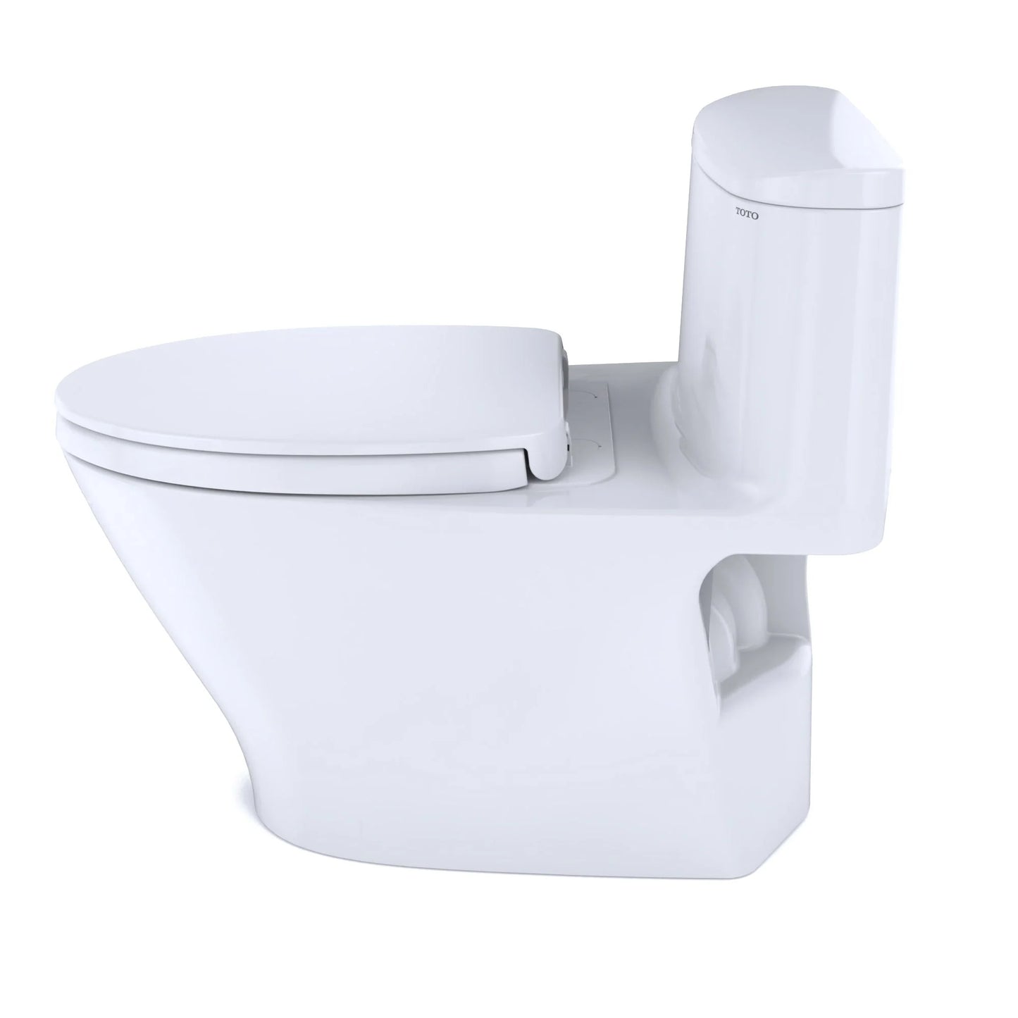 TOTO Nexus One-Piece Elongated 1.28 Gpf Skirted Toilet - Cotton White - Washlet+ Ready