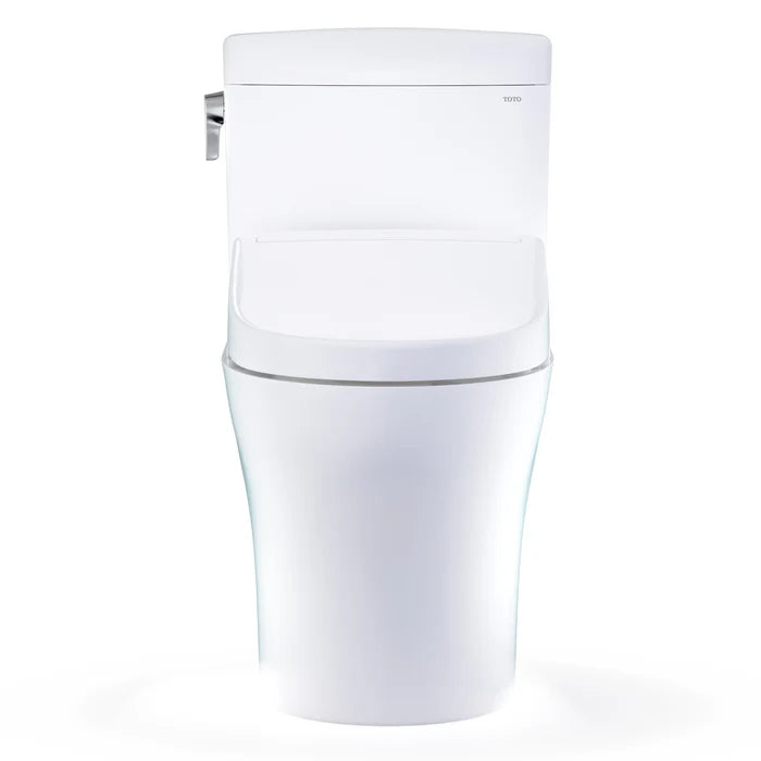 TOTO Aquia IV Cube Washlet+ S5 Two-Piece 1.28 & .9 Gpf