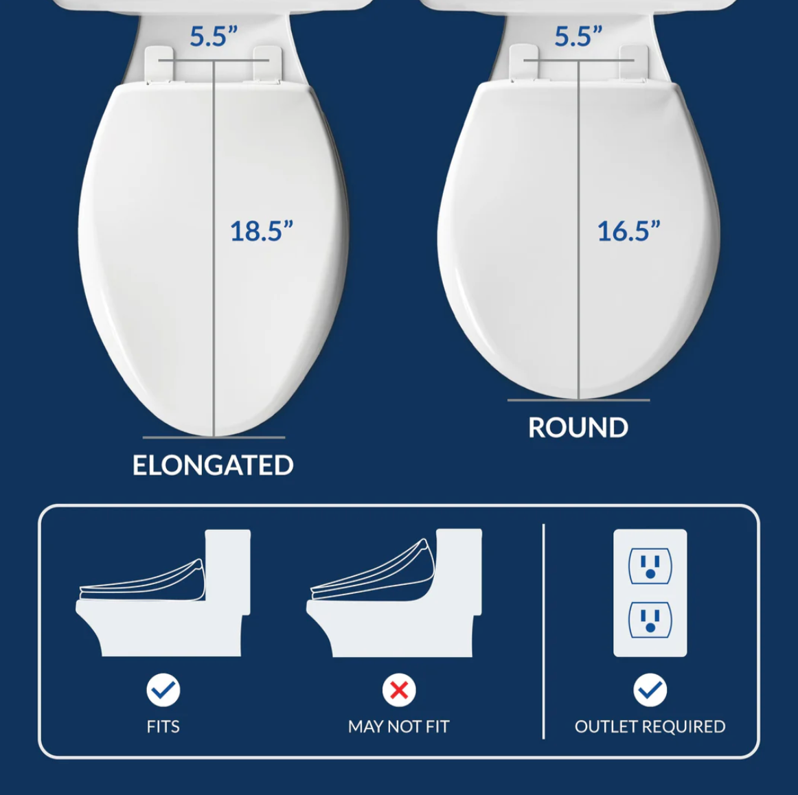 Bio Bidet Bliss BB-2000 Premier Bidet Seat