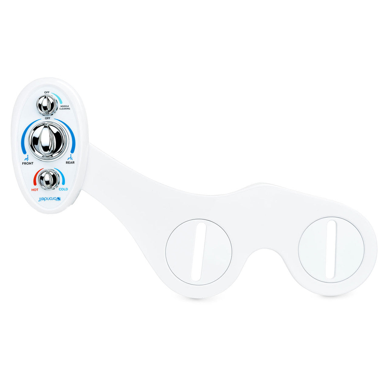 SouthSpa Advanced Warm Water Left-Handed Bidet Attachment with Dual Nozzles