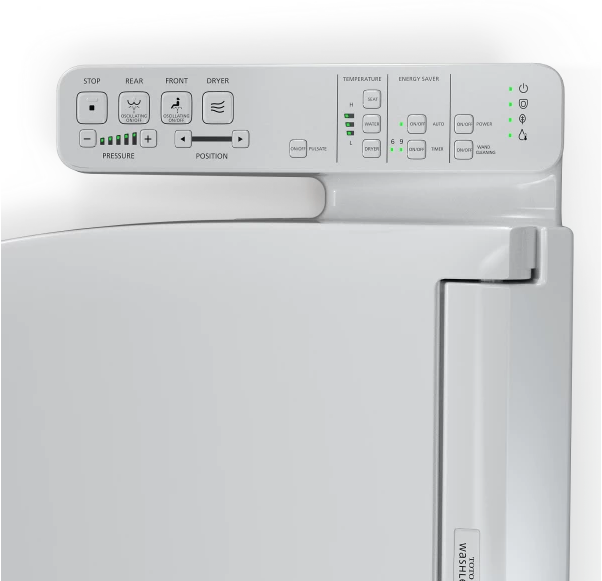 TOTO Washlet KC2 SW3024#01 Bidet Seat - Cotton White
