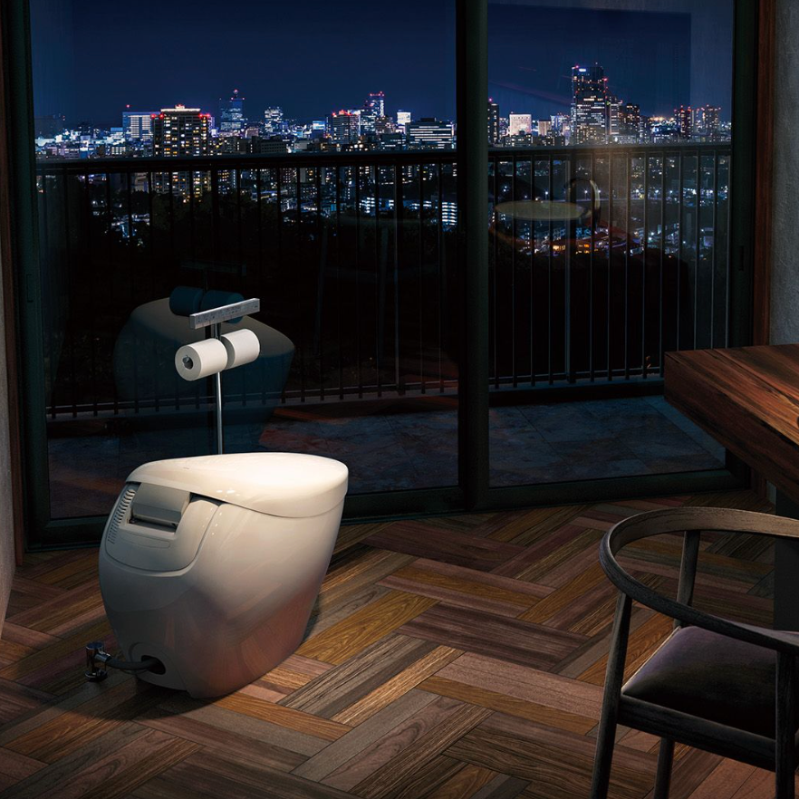 TOTO Neorest NX2 MS903CUMFX#01 Dual Flush Integrated Bidet Toilet - With Actilight