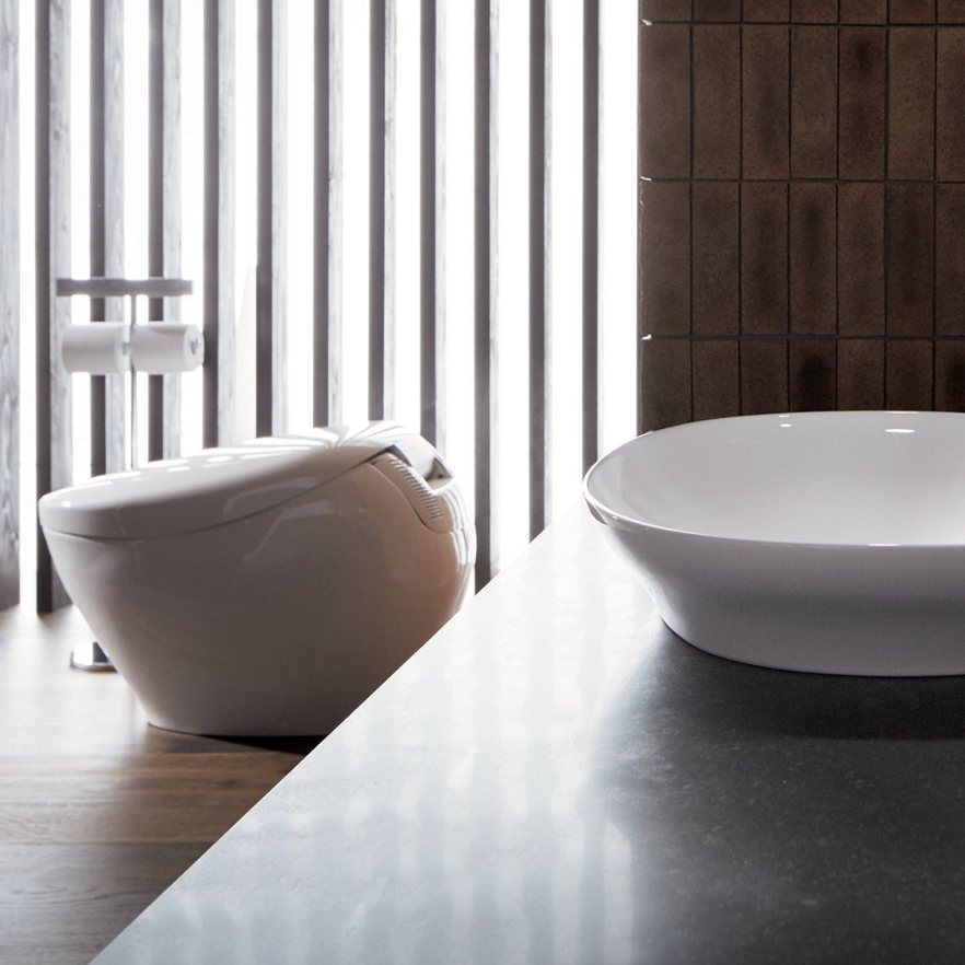 TOTO Neorest NX2 MS903CUMFX#01 Dual Flush Integrated Bidet Toilet - With Actilight