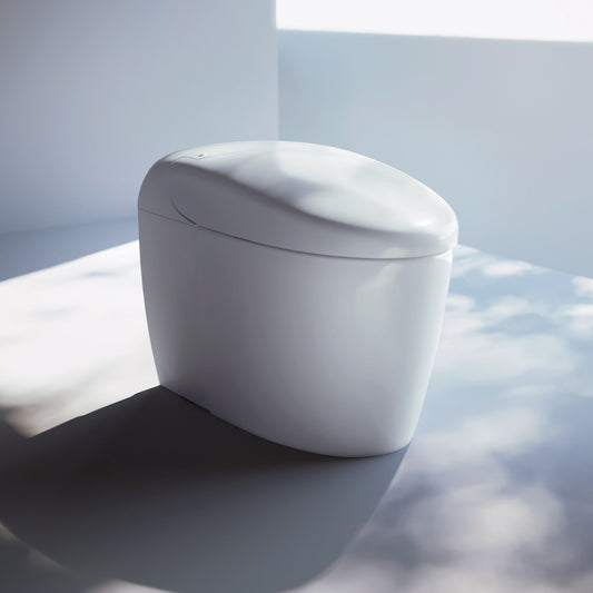 TOTO Neorest RS MS8341CUMFG#01 Dual Flush 1.0 & 0.8 Gpf Integrated Bidet Toilet - Cotton White