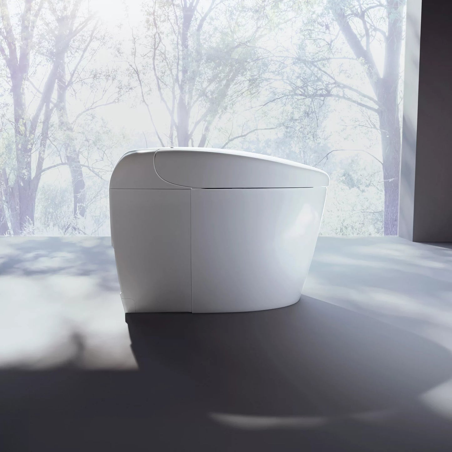 TOTO Neorest RS MS8341CUMFG#01 Dual Flush 1.0 & 0.8 Gpf Integrated Bidet Toilet - Cotton White