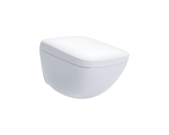 TOTO Neorest WX2 CWT9548CEMFX#01 Dual Flush 1.2 GPF & 0.8 Gpf Wall Hung Integrated Bidet Toilet - With Actilight