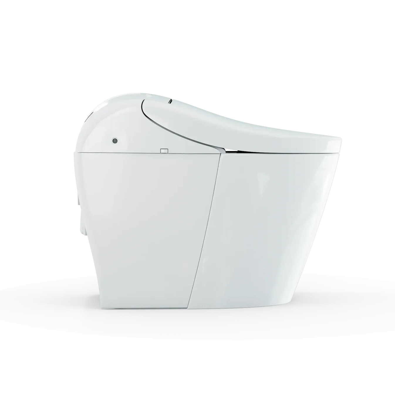 TOTO Washlet G5A 1.2 & 1.0 GPF Smart Toilet with Integrated Bidet Seat and CEFIONTECT, Cotton White - MS7631CEMFG#01