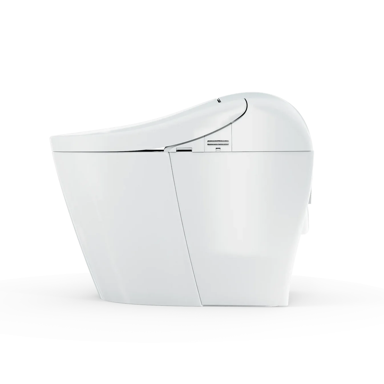 TOTO Washlet G5A 1.2 & 1.0 GPF Smart Toilet with Integrated Bidet Seat and CEFIONTECT, Cotton White - MS7631CEMFG#01