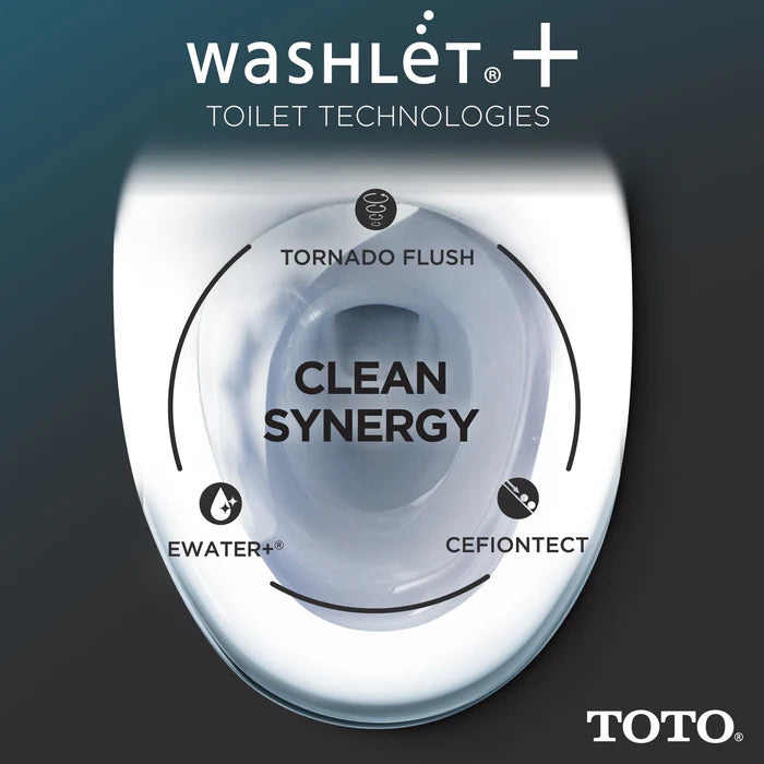 TOTO Connelly Washlet+ S5 Two-Piece 1.28 & .9 GpF