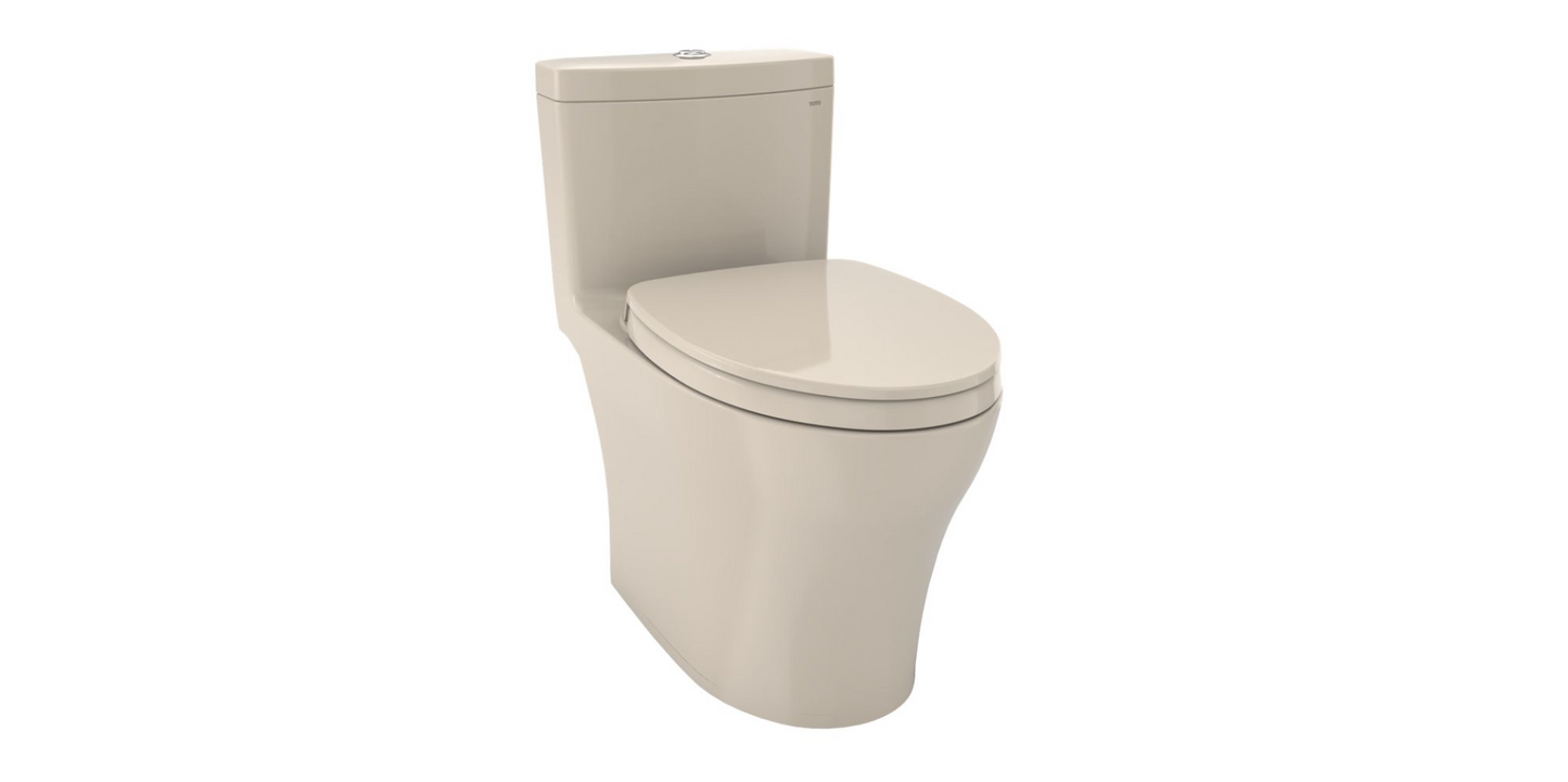 Toto Nexus One-Piece Toilet, 1.28 Gpf, Elongated Bowl - Washlet+ Connection - Universal Height