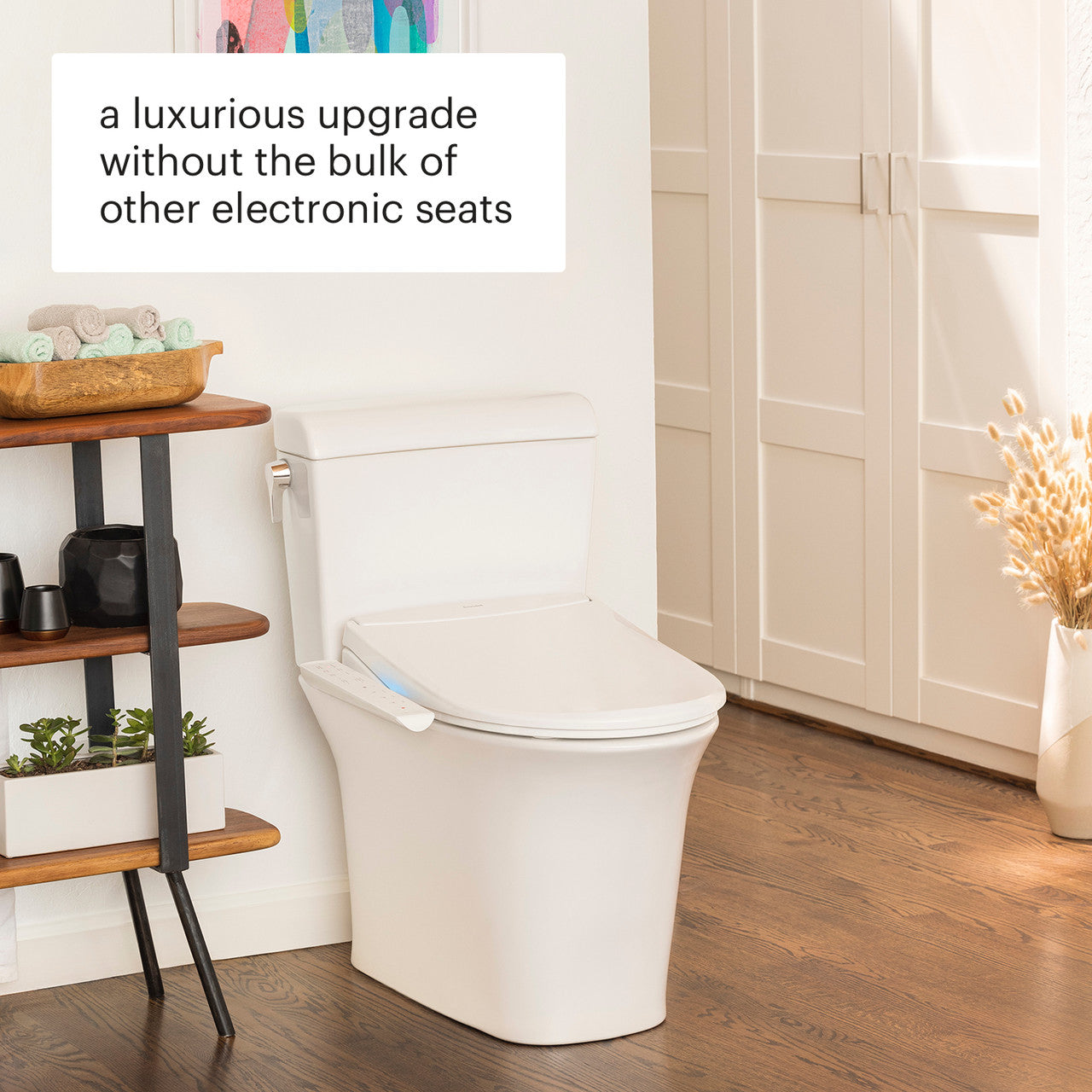 Brondell Swash Thinline T22 Luxury Bidet Seat - Side Arm Control