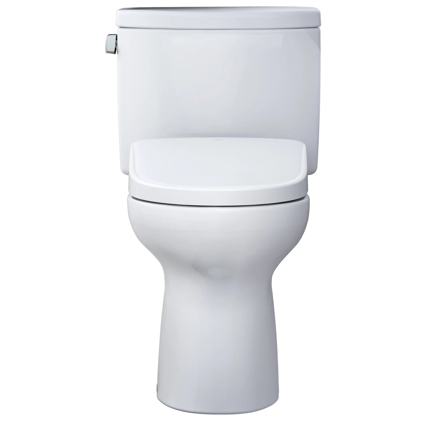 TOTO WASHLET+ Drake II Two-Piece Elongated 1.28 GPF Toilet and WASHLET+ S7 Contemporary Bidet Seat, Cotton White - MW4544726CEFG#01, MW4544726CEFGA#01