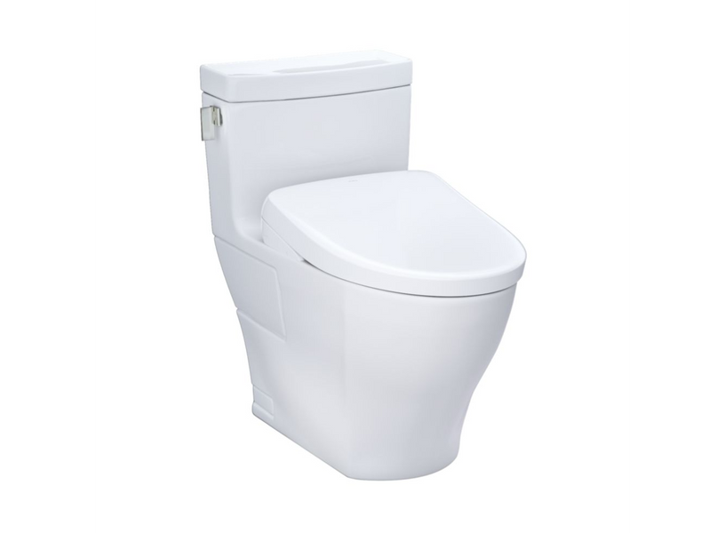 Toto Legato - Washlet®+ S7A One-Piece Toilet - 1.28 Gpf - Universal Height