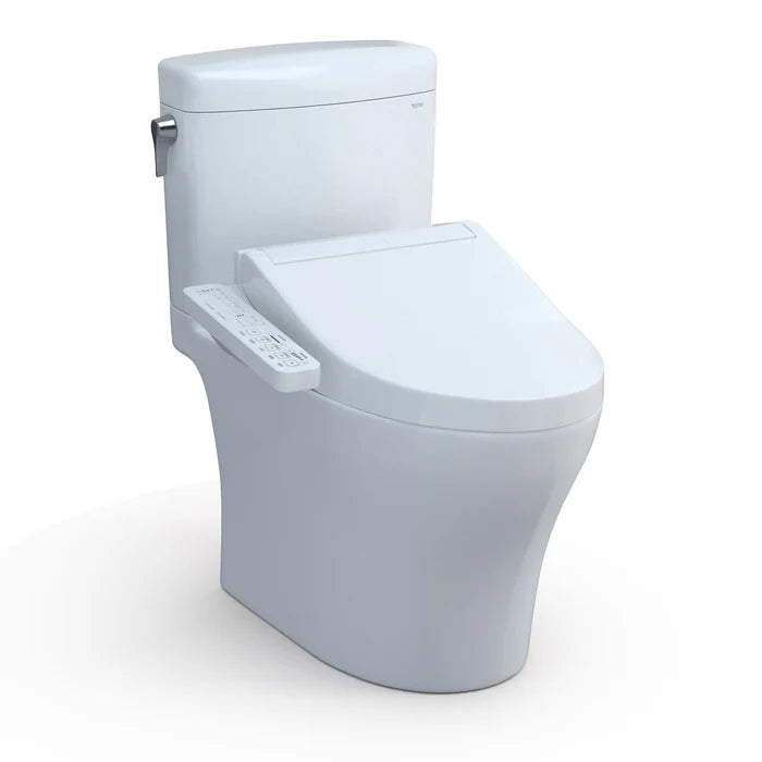 TOTO Aquia IV Cube Washlet+ C2/C5 Two-Piece 1.28 & .9 Gpf