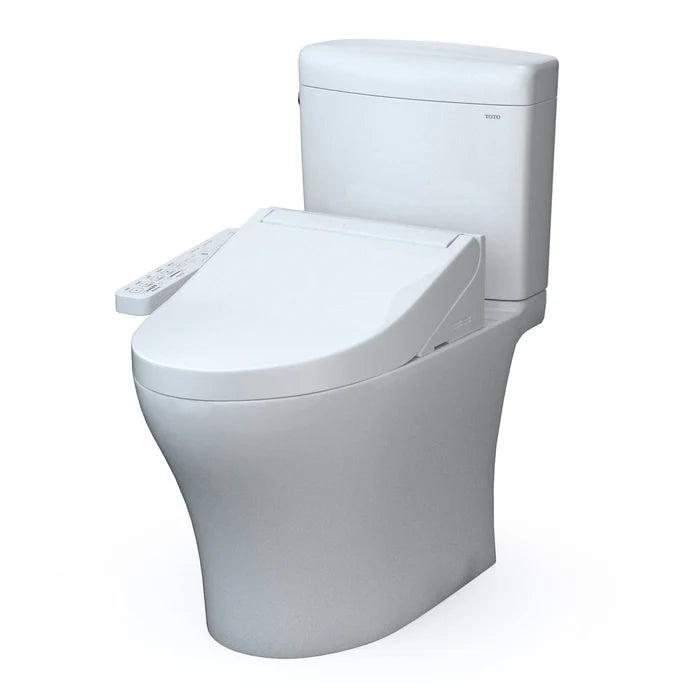 TOTO Aquia IV Cube Washlet+ C2/C5 Two-Piece 1.28 & .9 Gpf