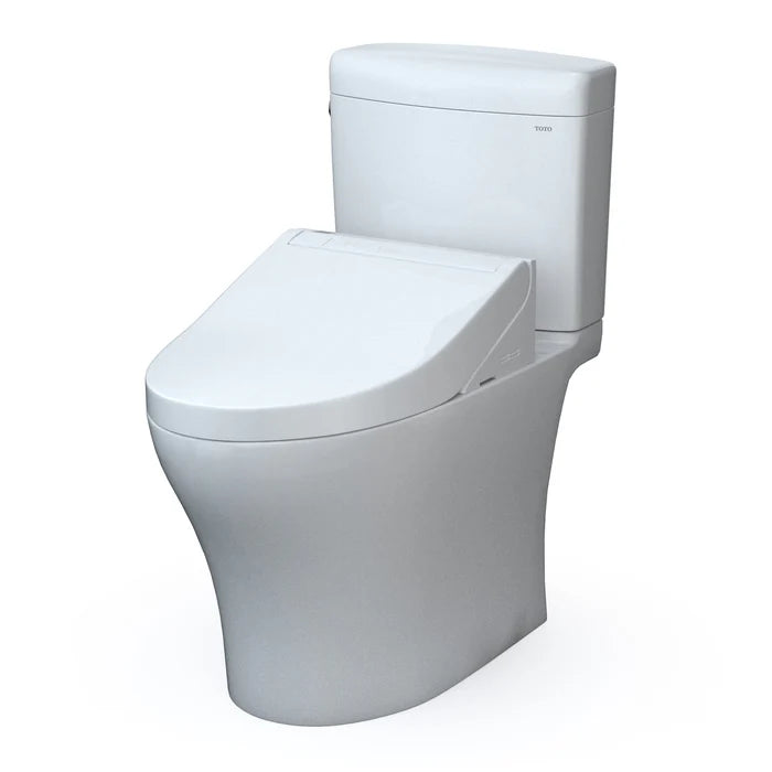 TOTO Aquia IV Cube Washlet+ C2/C5 Two-Piece 1.28 & .9 Gpf