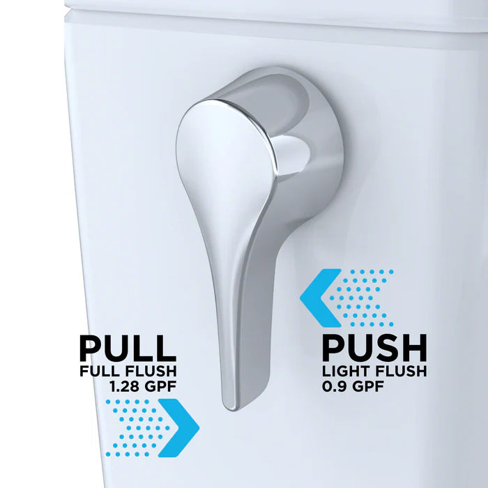TOTO Aquia IV Cube Washlet+ C2/C5 Two-Piece 1.28 & .9 Gpf
