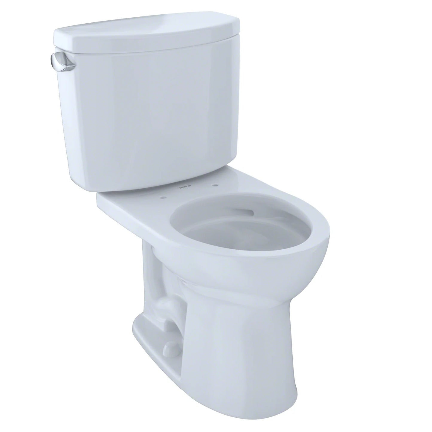 TOTO Drake II Two-Piece Elongated 1.28 Gpf Toilet - Cotton White - Washlet+ Ready