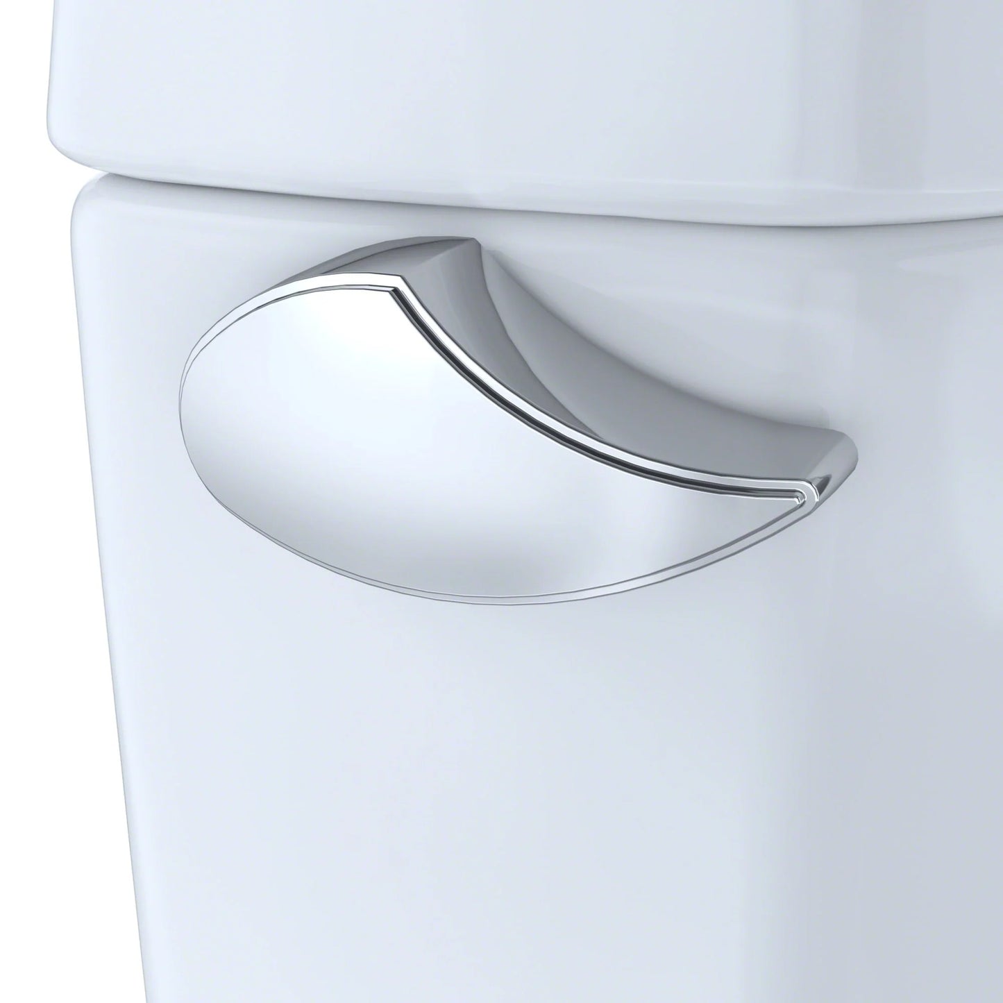 TOTO Drake Two-Piece Elongated 1.28 Gpf Toilet - Cotton White - Washlet+ Ready