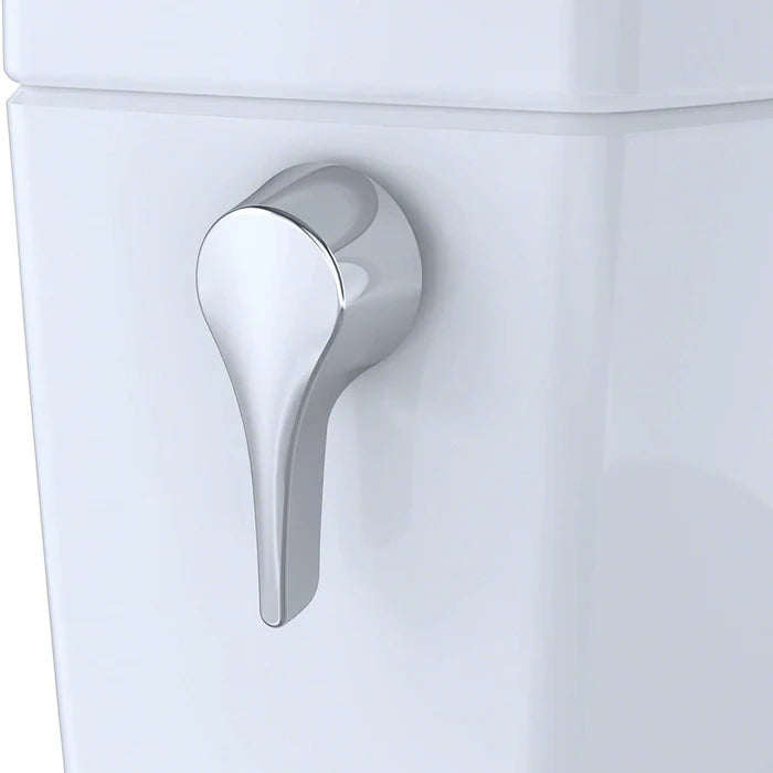 TOTO MW7863074CEFG#01 Drake Transitional Washlet+ 1.28 GPF Elongated Two-Piece Toilet with Washlet C2 Bidet Seat
