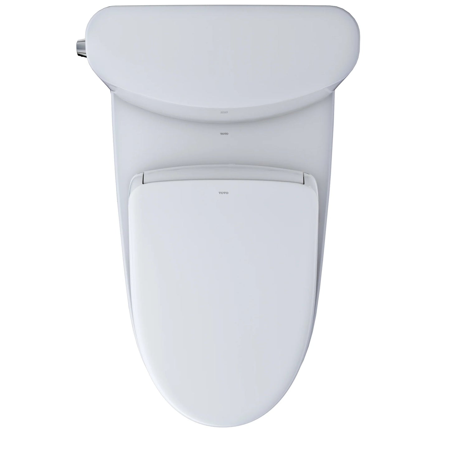 TOTO WASHLET+ Nexus 1G Two-Piece Elongated 1.0 GPF Toilet with S7 Contemporary Bidet Seat, Cotton White - MW4424726CUFG#01, MW4424726CUFGA#01