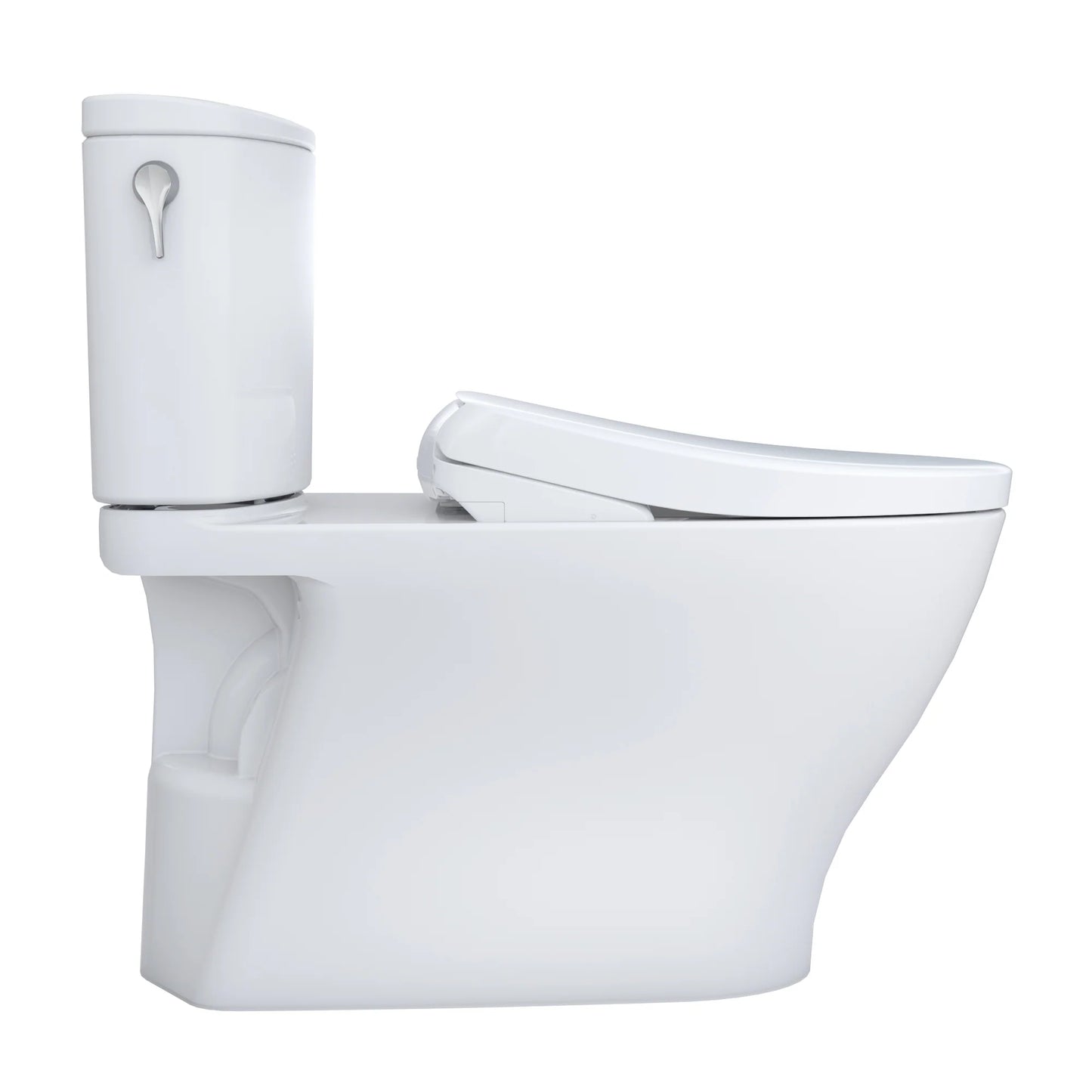 TOTO WASHLET+ Nexus 1G Two-Piece Elongated 1.0 GPF Toilet with S7 Contemporary Bidet Seat, Cotton White - MW4424726CUFG#01, MW4424726CUFGA#01