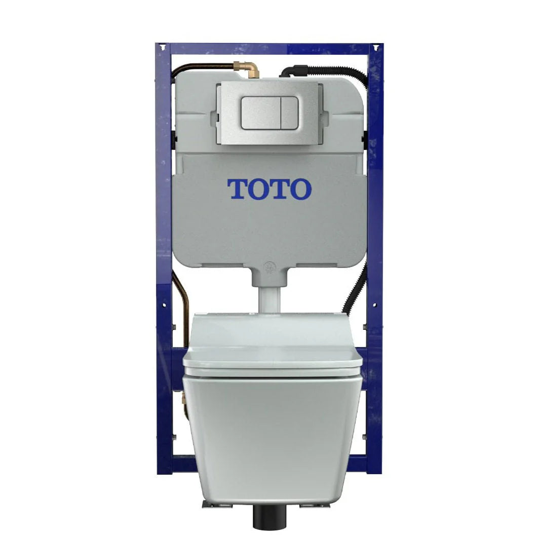 TOTO SP Washlet+ SW Wall Hung Toilet 1.28 Gpf & 0.9 Gpf - CWT4494549CMFGA#MS