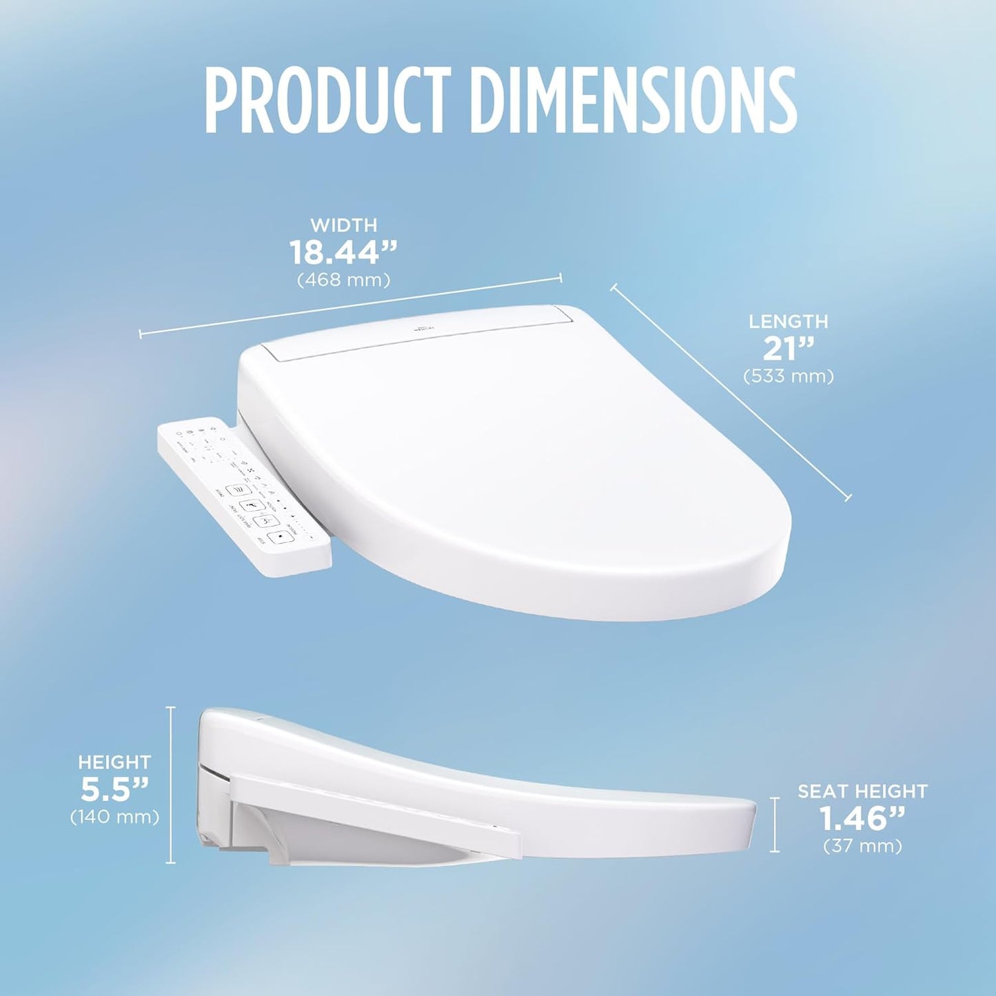TOTO Washlet S2 SW3346#01, SW3345#01 Bidet Seat