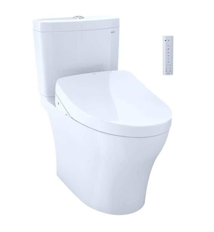 Toto Aquia® IV - Washlet®+ S550E Two-Piece Toilet - 1.28 Gpf & 0.8 Gpf - Universal Height