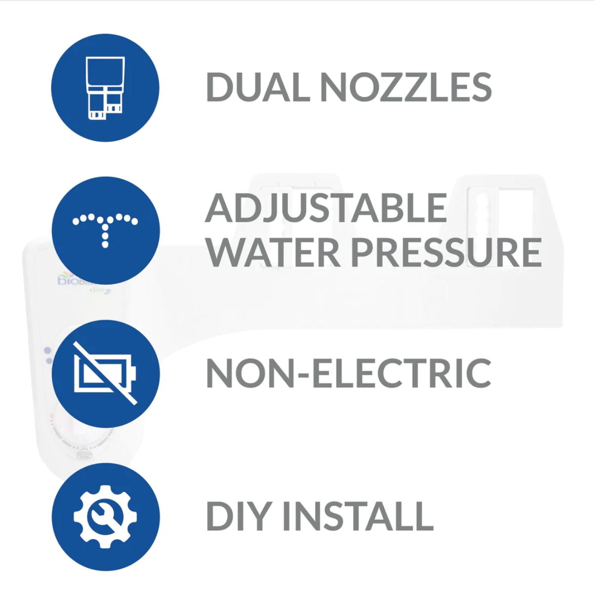 Bio Bidet Elite3 Bidet Attachment