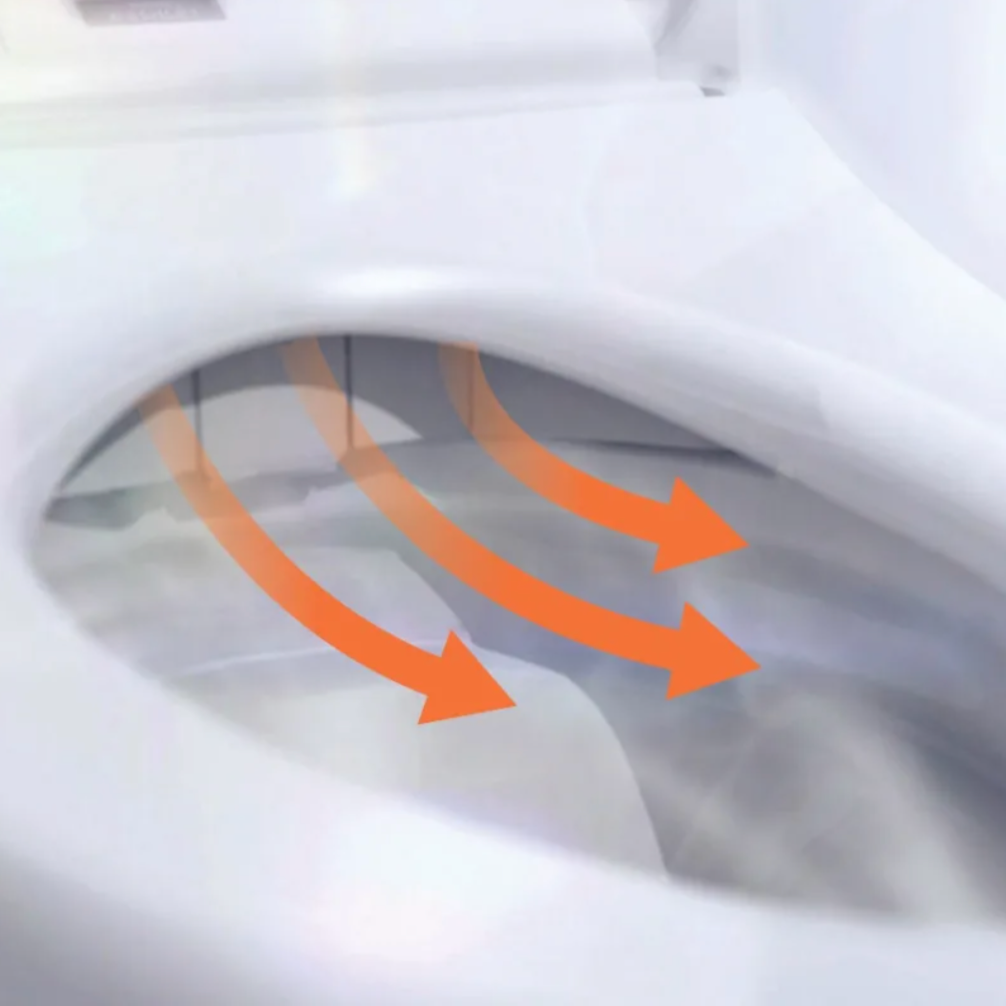 Washlet® C100 Electronic Bidet Toilet Seat - Round