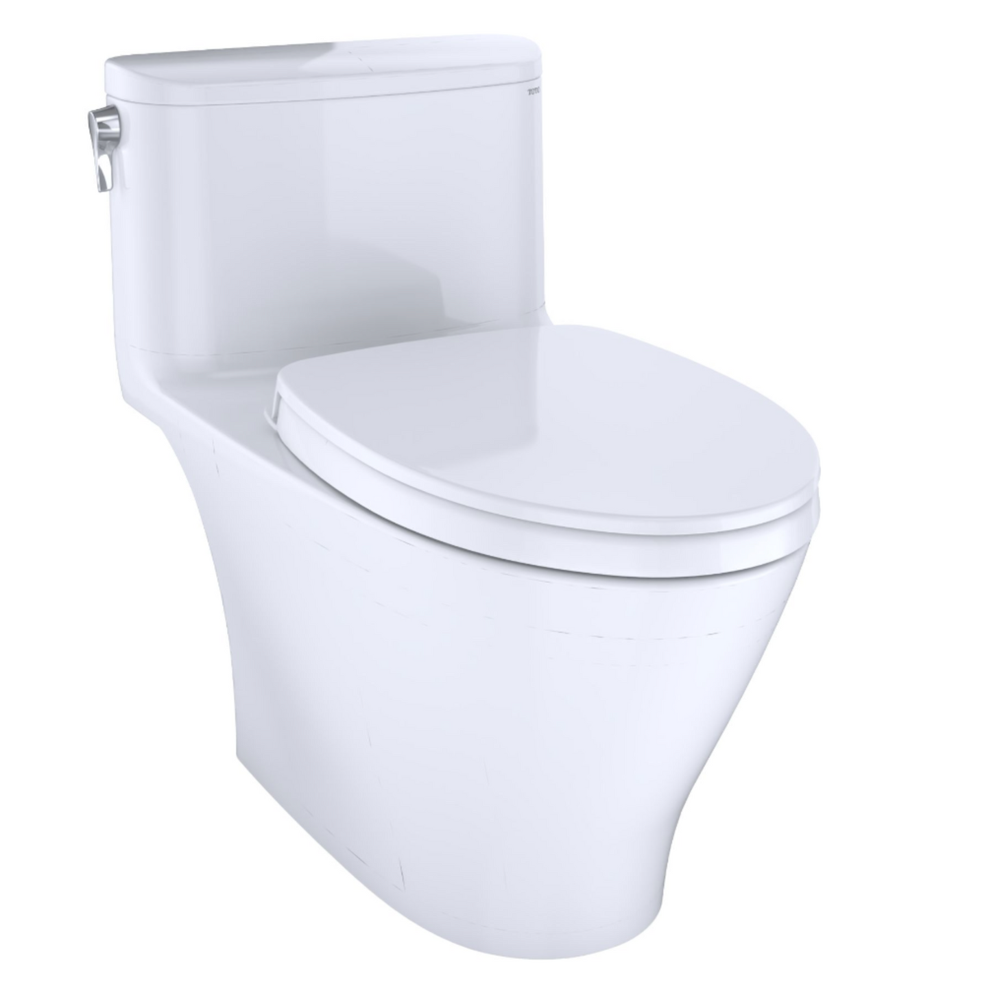 Toto Nexus One-Piece Toilet, 1.28 Gpf, Elongated Bowl - Washlet+ Connection - Less Seat