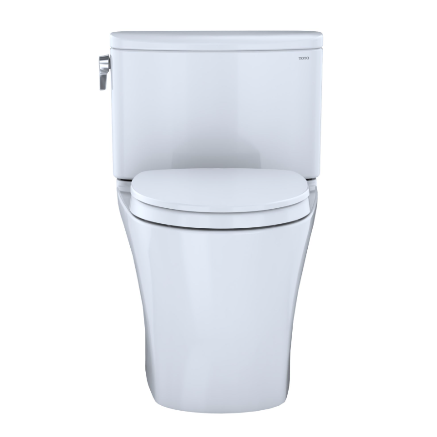 TOTO Nexus Two-Piece Elongated 1.28 Gpf Skirted Toilet - Cotton White - Washlet+ Ready
