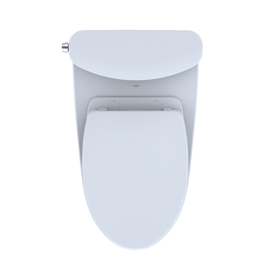 TOTO Nexus Two-Piece Elongated 1.28 Gpf Skirted Toilet - Cotton White - Washlet+ Ready