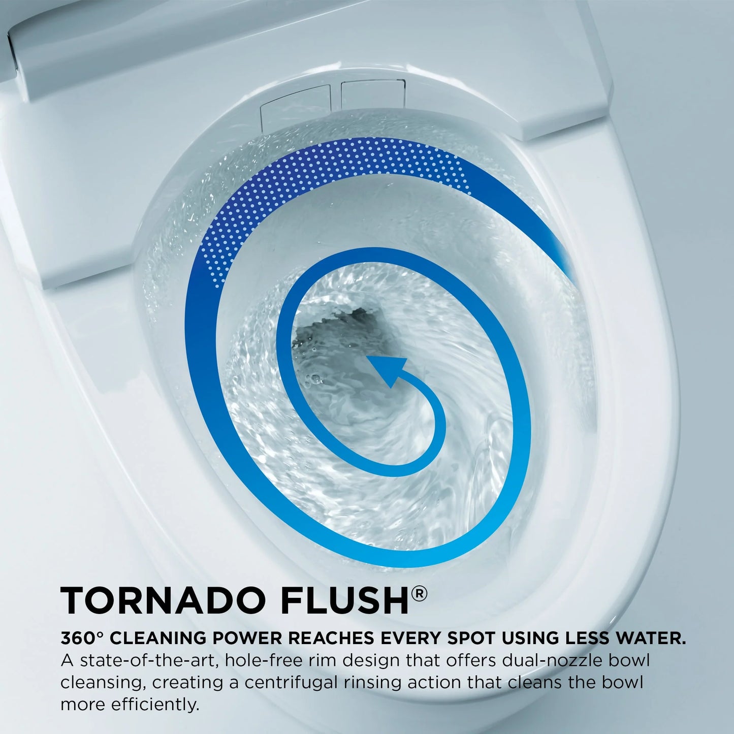 TOTO Carlyle II One-Piece Elongated 1.28 Gpf Skirted Toilet - Cotton White - Washlet+ Ready