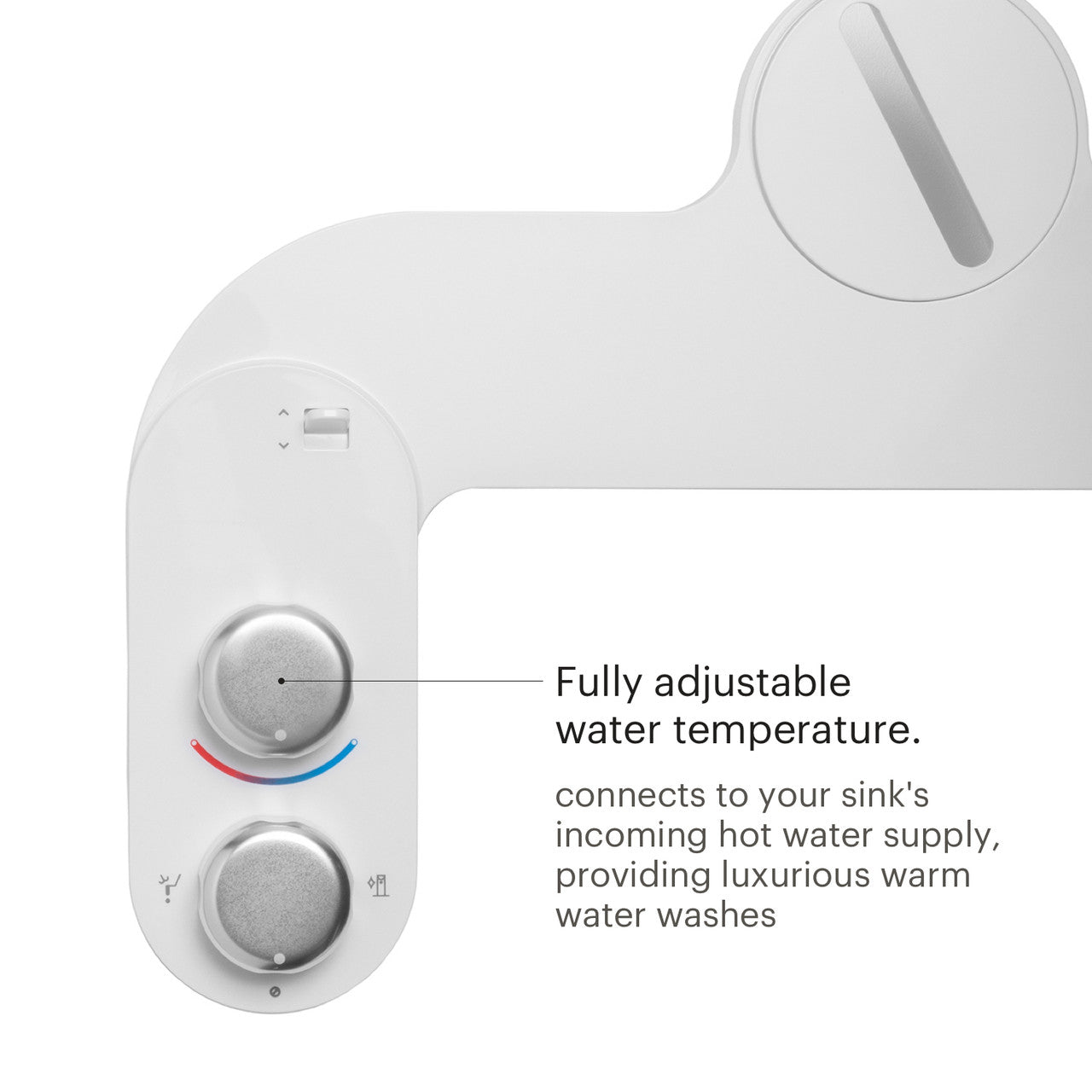 Brondell SimpleSpa Eco Advanced Warm Water Bidet Attachment