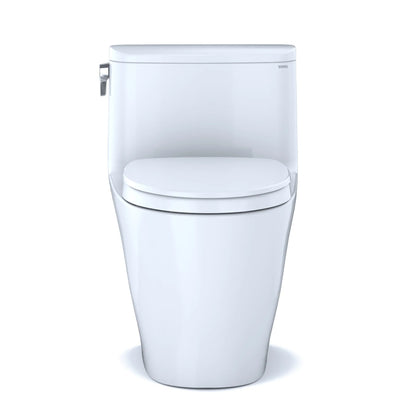 TOTO Nexus One-Piece Elongated 1.28 Gpf Skirted Toilet - Cotton White - Washlet+ Ready