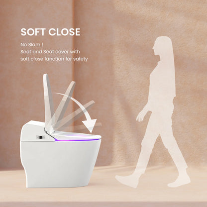 VOVO TCB-8100W Integrated Smart Bidet Toilet