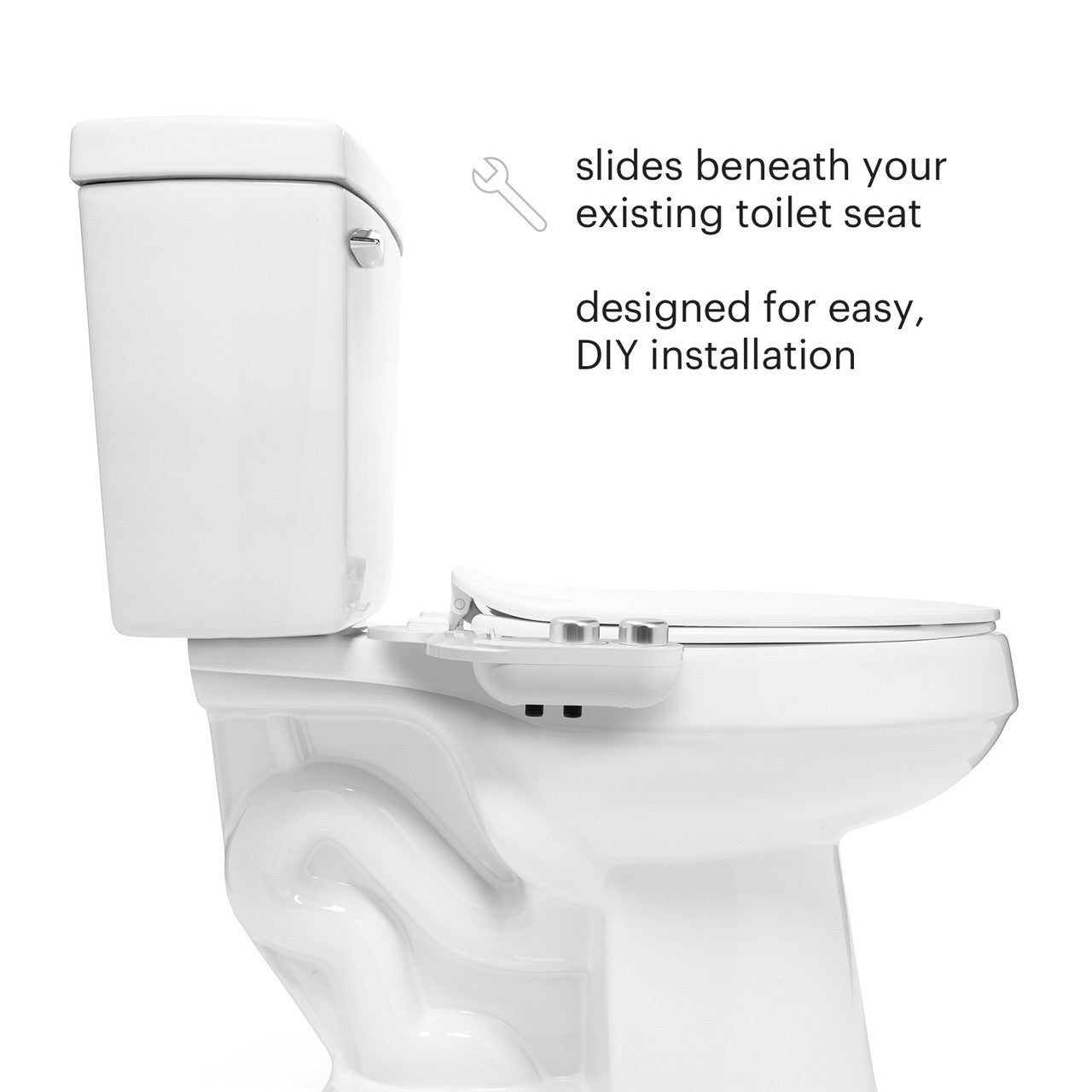 Brondell SimpleSpa Eco Advanced Warm Water Bidet Attachment