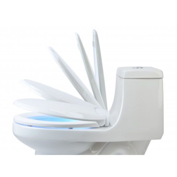 Brondell LunaWarm Heated Nightlight Toilet Seat