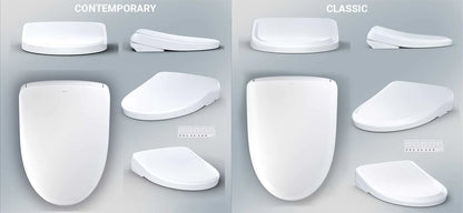 TOTO Washlet S7A Bidet Seat – Auto Open/Close Lid, EWATER+, Heated Seat, Warm Air Dryer