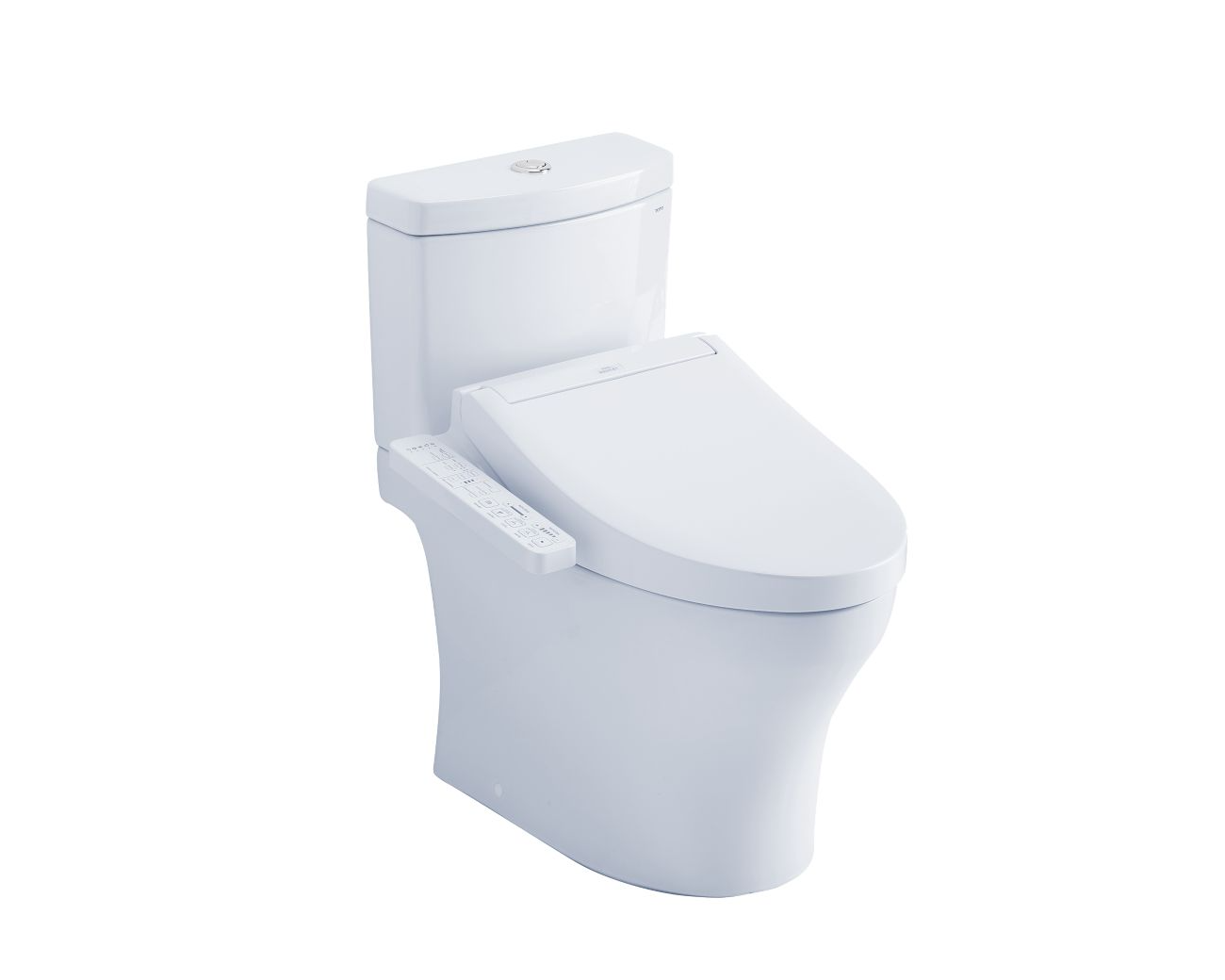 Toto Aquia® IV - Washlet®+ C2 - 1.28 Gpf & 0.8 Gpf - Universal Height - One or Two Piece Toilet