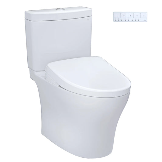 TOTO Aquia IV Washlet+ S7A Two-Piece 1.28 & .9 Gpf