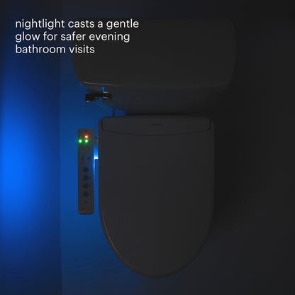 Brondell Swash Thinline T22 Luxury Bidet Seat - Side Arm Control