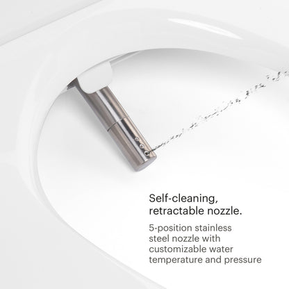 Brondell Swash Thinline T44 Luxury Bidet Seat - Remote Controlled