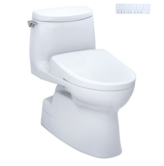Toto Carlyle II 1G - Washlet®+ S7/S7A - One-Piece Toilet - 1.0 GpF  - Universal Height